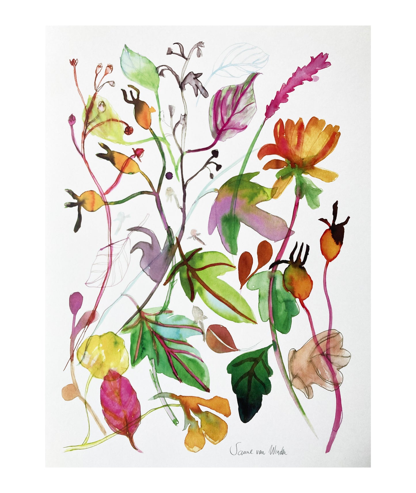Poster Herfst Licht