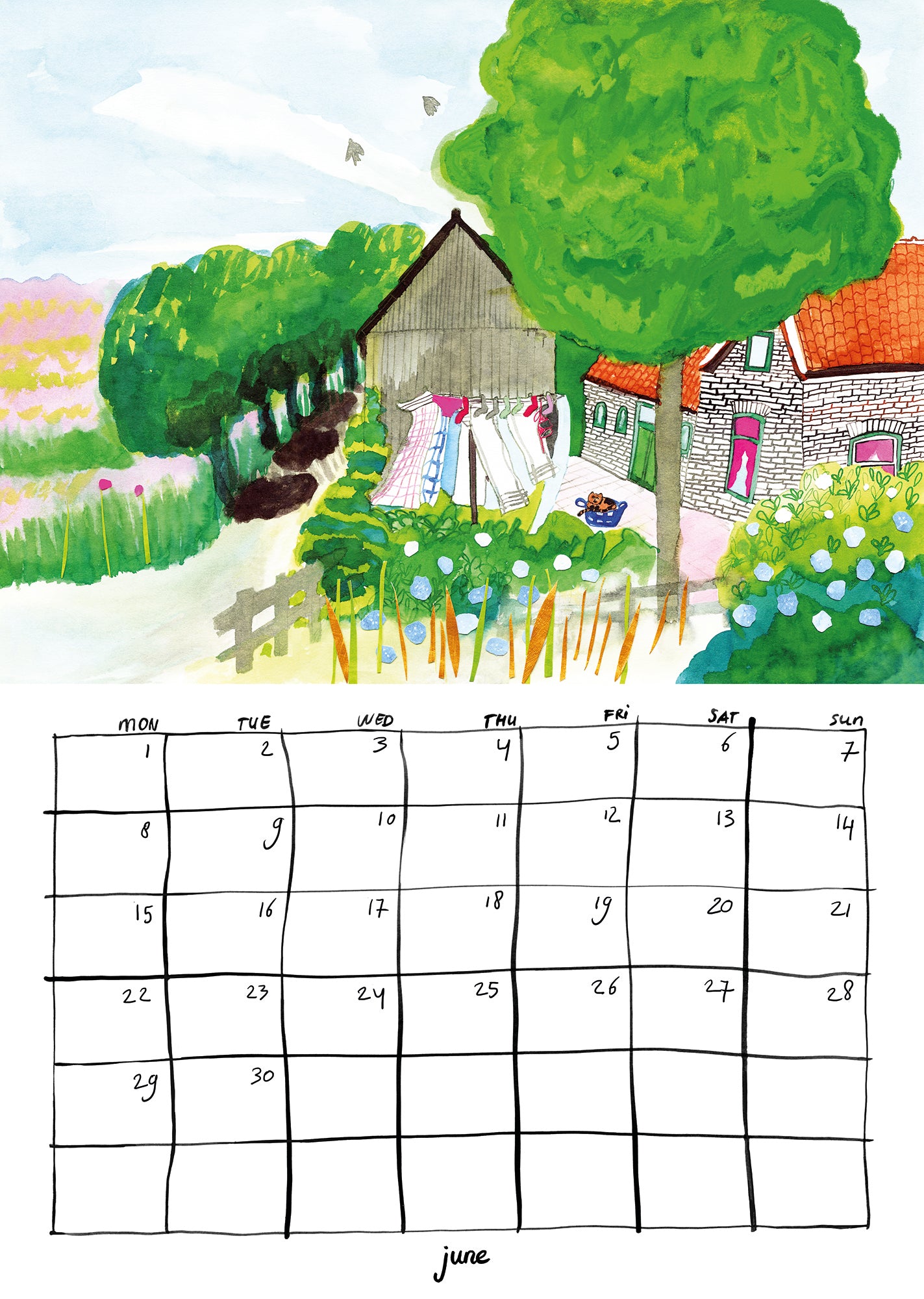 Calendar 2026 Closer to Home