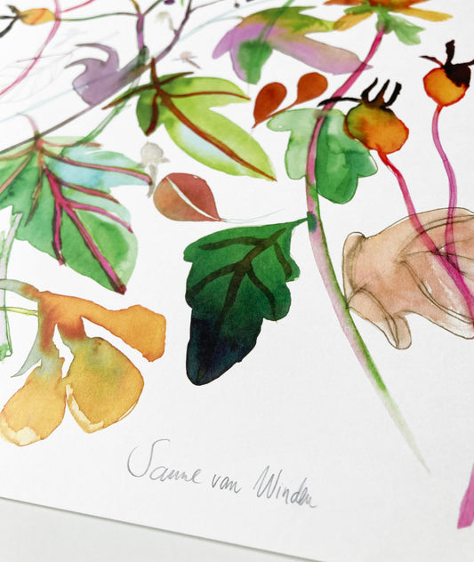 Poster Herfst Licht