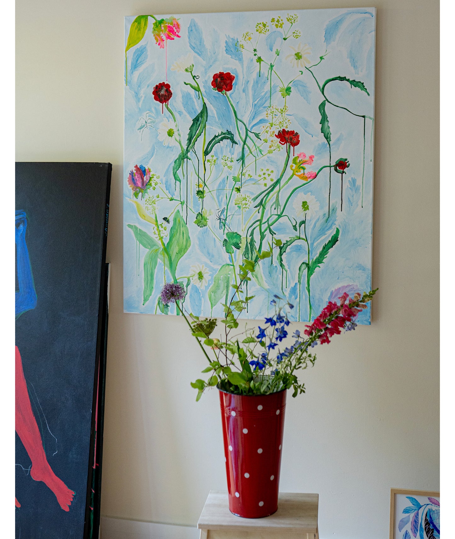 Painting Out of Hibernation Blues