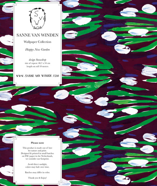 Wallpaper Snowdrop 10M