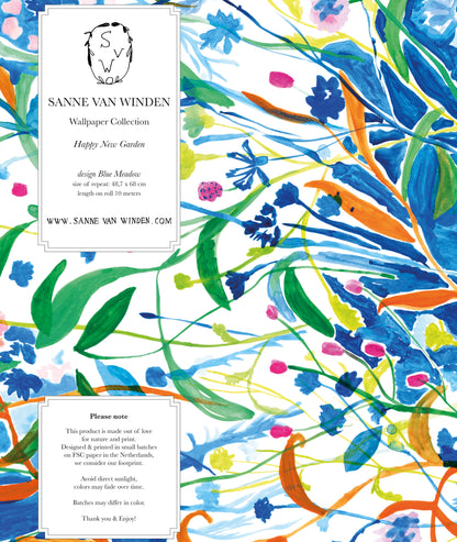 Wallpaper Blue Meadow 10M