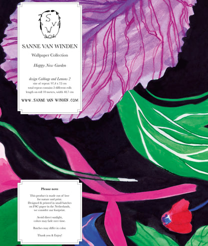 Wallpaper Cabbage and Lemons 10M