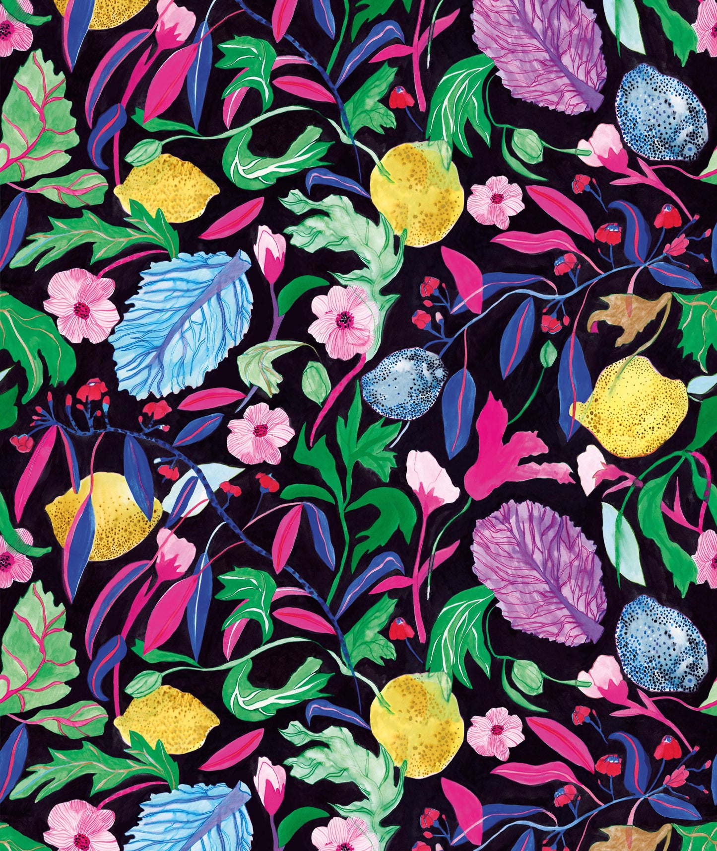 Wallpaper Cabbage and Lemons 2x10M